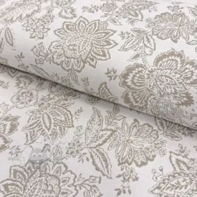 Sisustuskangas jacquard Jacobean lin