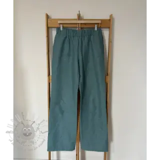 Esipesty pellava 170 g ocean green