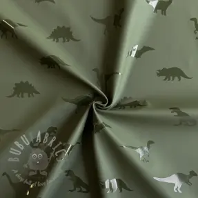 Sadetakkikangas Dinosaurs dark green