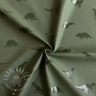 Sadetakkikangas Dinosaurs dark green