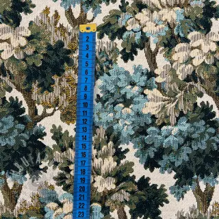 Sisustuskangas jacquard Aubusson emeraude