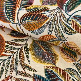 Sisustuskangas jacquard Cacao allover multico