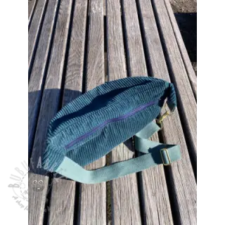 Puuvillahihnanauha 4 cm dark old green