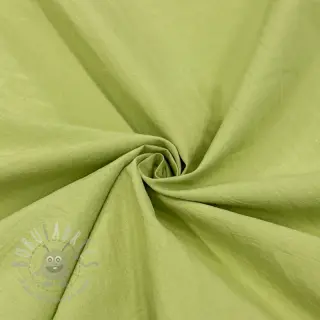 Puuvillakangas WASHED old lime