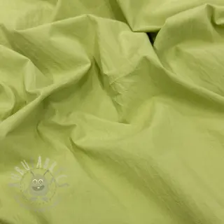 Puuvillakangas WASHED old lime