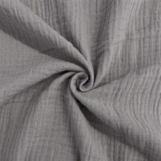 Dvojitá gázovina/mušelín grey ORGANIC