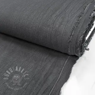 Esipesty pellava STONEWASHED PREMIUM dark grey