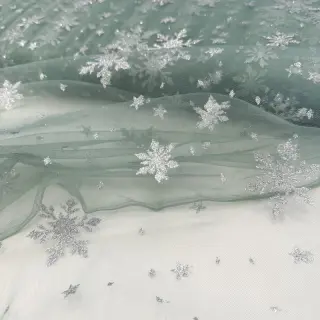 Tyl na TUTU Crystal old green