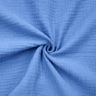 Dvojitá gázovina/mušelín royal blue