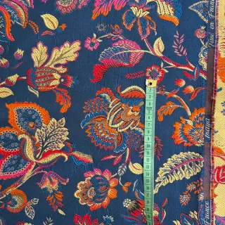 Dekoračná látka jacquard Inaya bleu