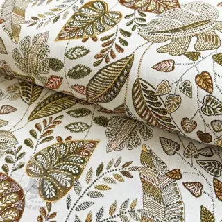 Sisustuskangas jacquard Euphoria blanc kaki
