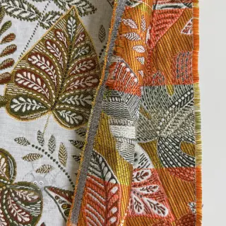 Sisustuskangas jacquard Euphoria blanc kaki