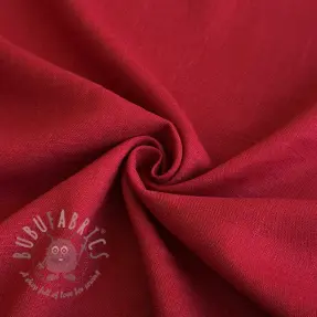 Viskoosi pellavalla PREMIUM dark red