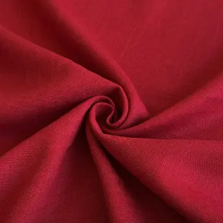 Viskóza s ľanom PREMIUM dark red
