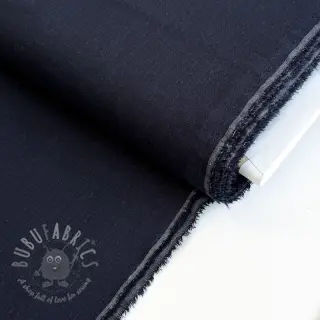 Viskoosi pellavalla PREMIUM navy blue