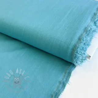 Viskoosi pellavalla PREMIUM ocean blue