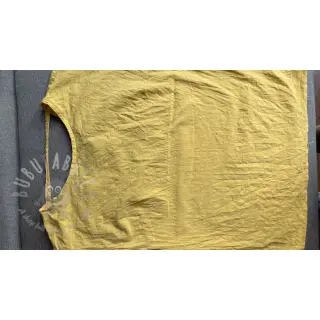 Puuvillakangas pellavalla yellow