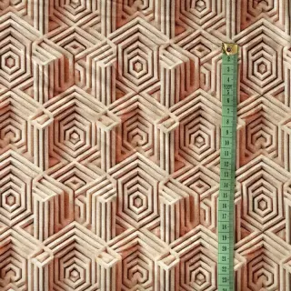 Úplet VISCOSE Structure beige digital print
