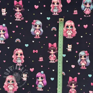 Neulos Dolls navy digital print