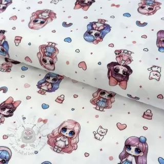 Neulos Dolls white digital print