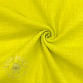 Kaksinkertainen harsokangas/musliini Vintage neon yellow