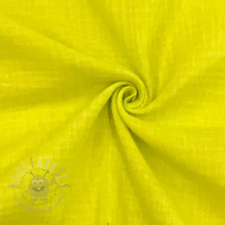 Kaksinkertainen harsokangas/musliini Vintage neon yellow
