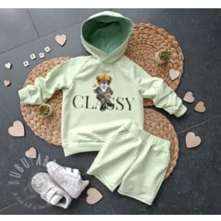 Collegekangas PREMIUM lime cream