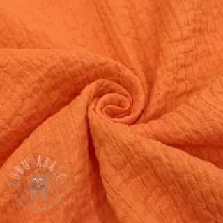 Puuvillakangas STRETCH Baby orange