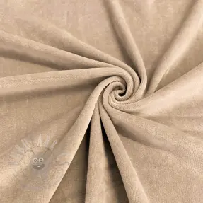 Vauvan plyysikangas sand
