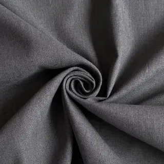 Bavlnená látka s ľanom PREMIUM dark grey