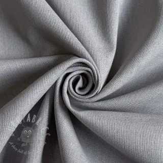 Puuvillakangas pellavalla PREMIUM light grey