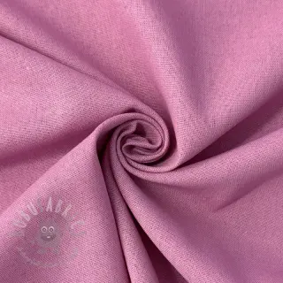 Puuvillakangas pellavalla PREMIUM dawn pink
