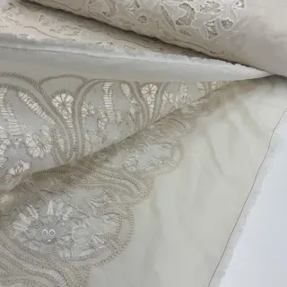 Puuvillakangas EMBROIDERY Blanchette design Ja