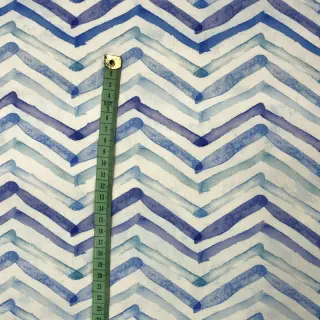 Dekoračná látka s teflonovou úpravou WATERCOLOUR ZIGZAG