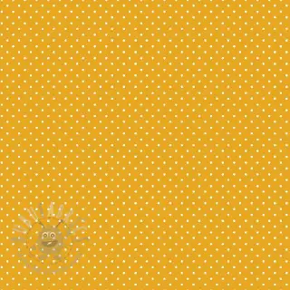 Puuvillakangas Petit dots yellow