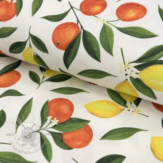Sisustuskangas teflonkäsittelyllä Citrus Fruit