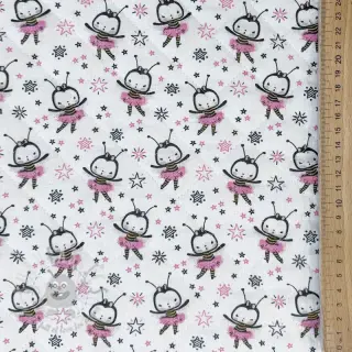 Puuvillakangas QUILTING Elisabetta rose