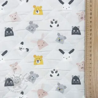 Puuvillakangas QUILTING Parapluie perle