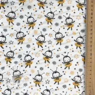 Puuvillakangas QUILTING Elisabetta jaune