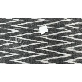 Puuvillakangas IKAT grey design Ja 2. laatuluokka