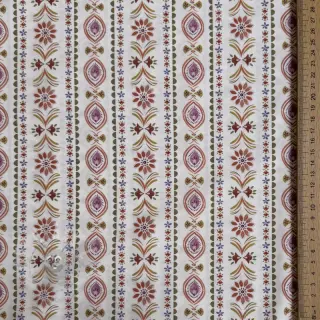 Puuvillakangas Motif stripe off white digital print