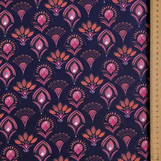 Bavlnená látka Motif navy digital print