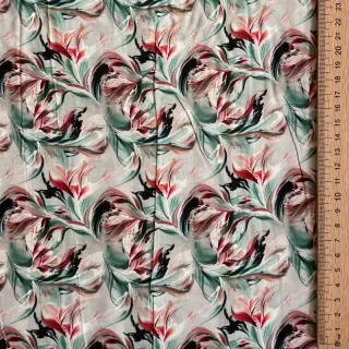 Viskóza RAYON POPLIN Diverse graphics design E digital print