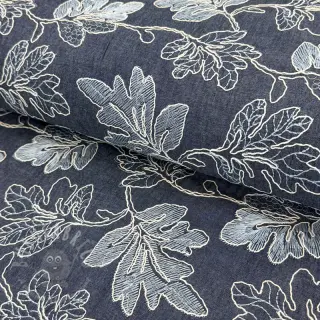 Puuvillakangas JEANS EMBROIDERY Lisa design B