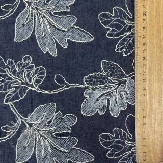 Puuvillakangas JEANS EMBROIDERY Lisa design B