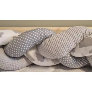 Bavlna s vaflovou väzbou grey