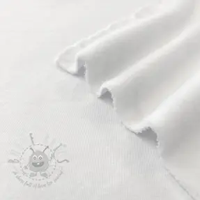 Harjattu collegekangas JOGGING white