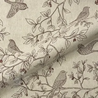 Sisustuskangas Linenlook premium Branch Bird Song