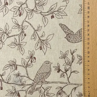 Sisustuskangas Linenlook premium Branch Bird Song