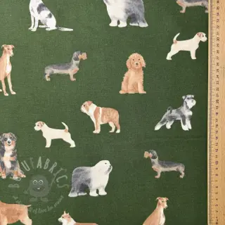 Sisustuskangas premium Dog Breed Mix